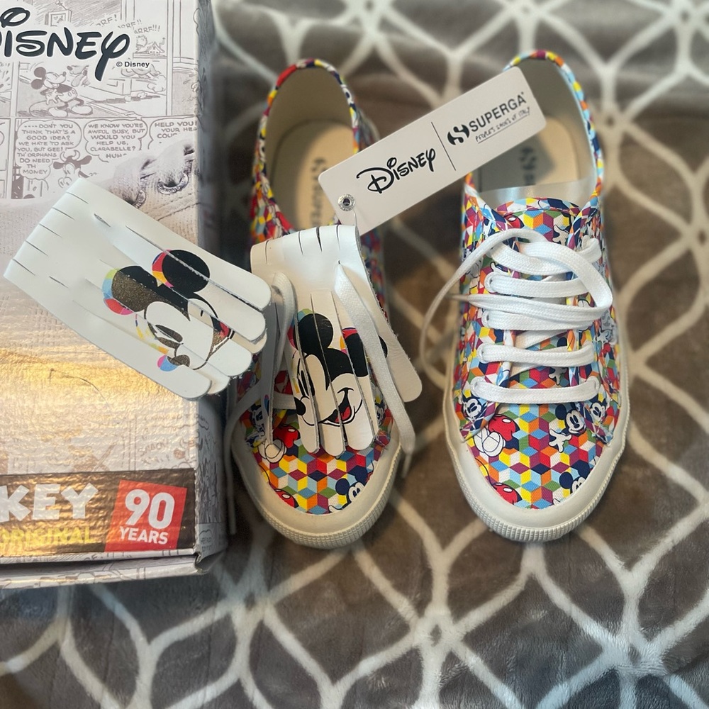Superga Disney Kaleidoscope Sneakers, 6.5